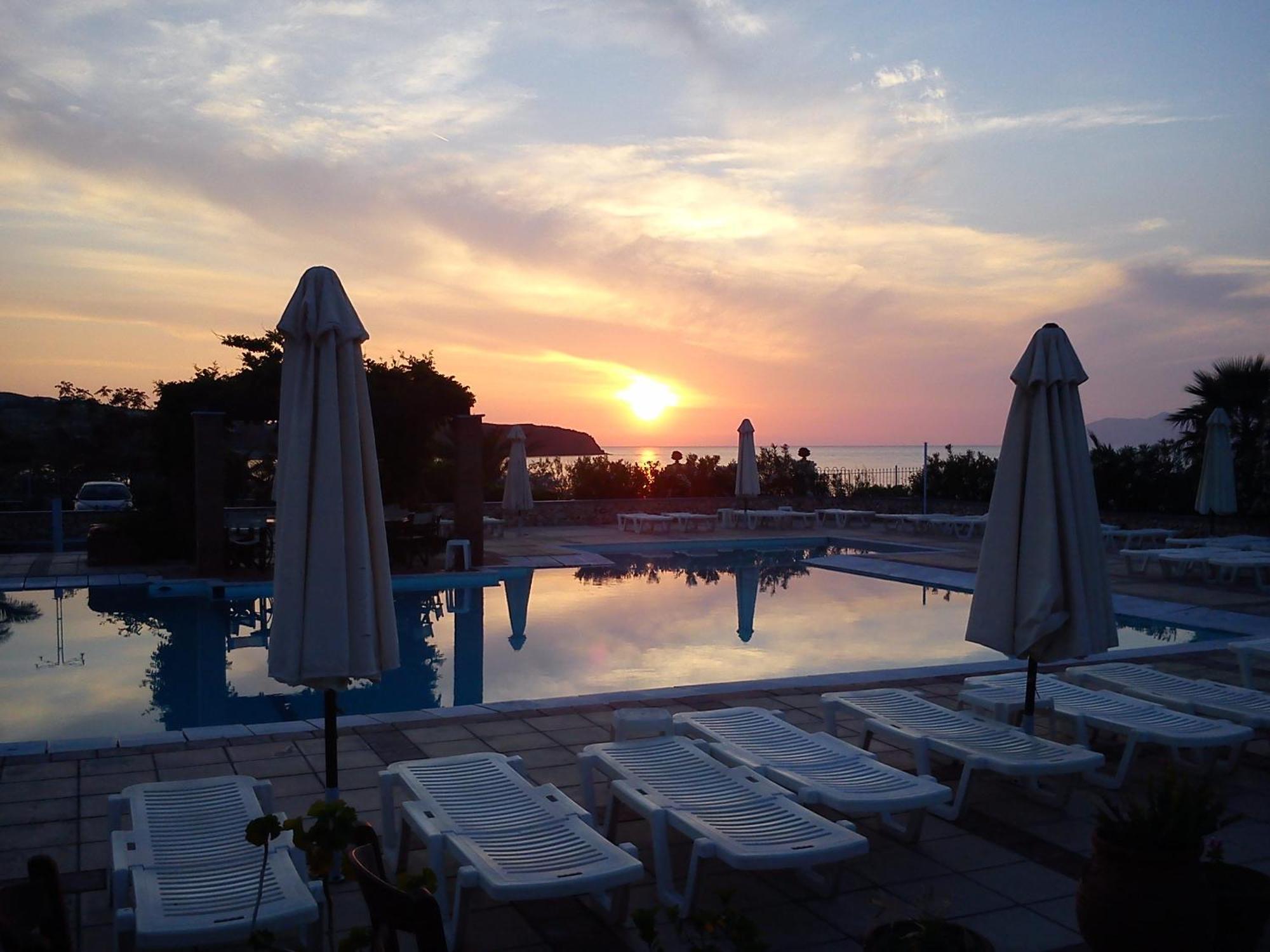 Panselinos Hotel Eftalou Exterior foto